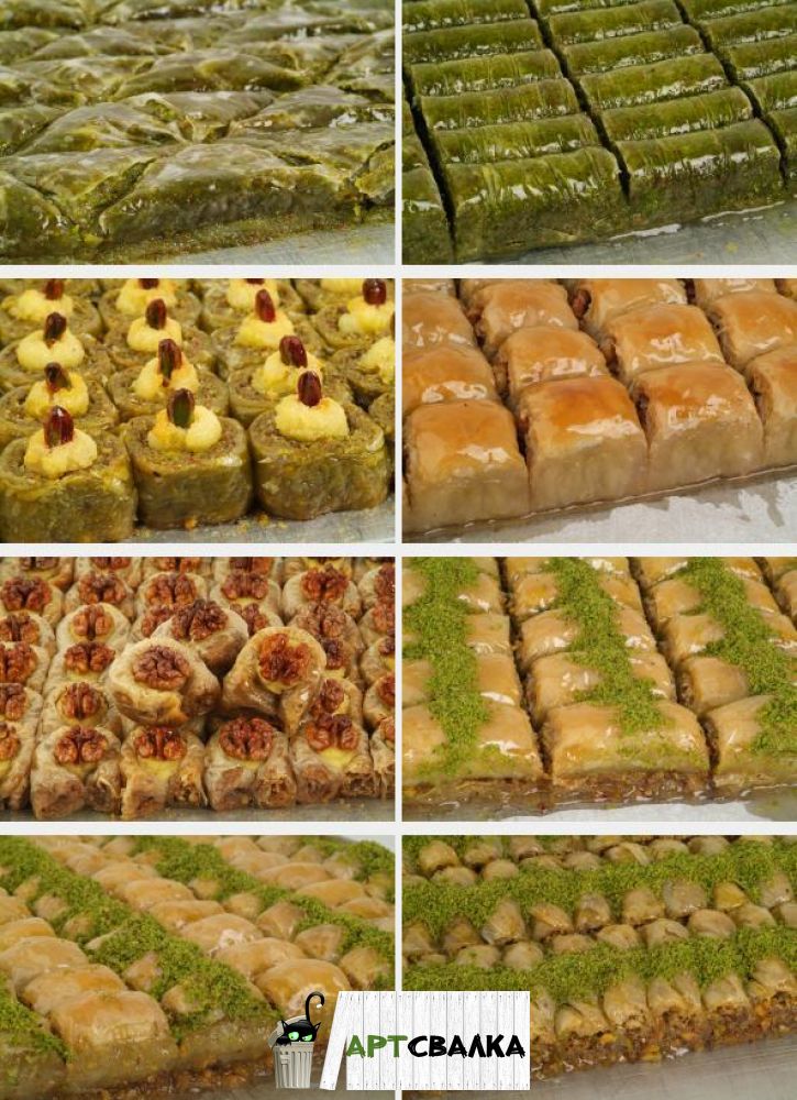 Вкусная паклава в сиропе фото | Delicious baklava in syrup photo